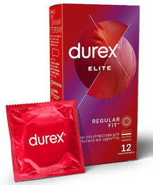 Презервативи Дюрекс (Durex) Еліт (Elite) особливо тонкі 12 штук
